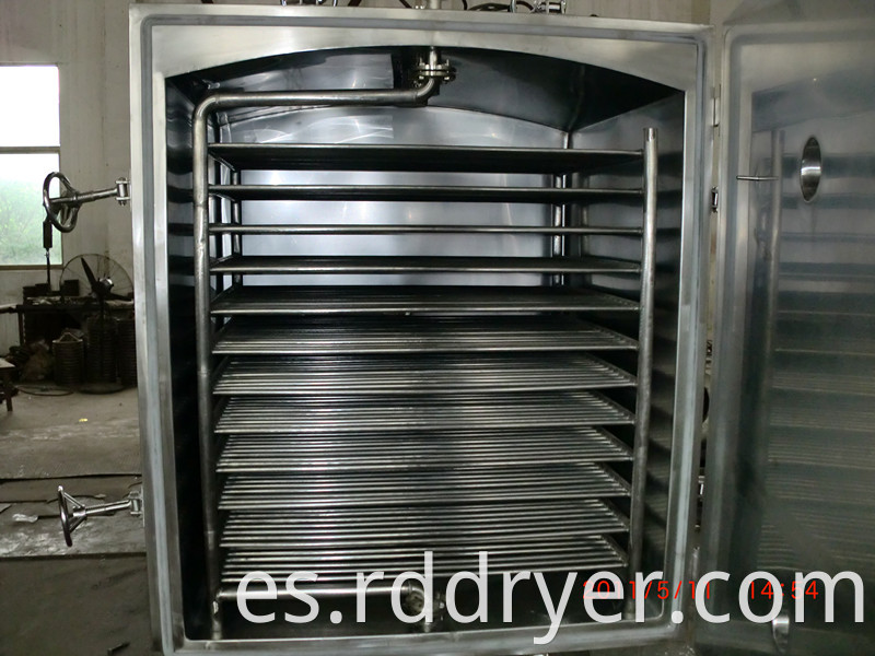 Conduction and Plate Type Vacuum Drying Machine